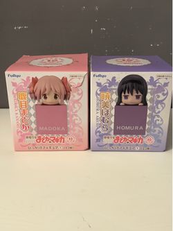 Madoka and Homura Chibi Figures