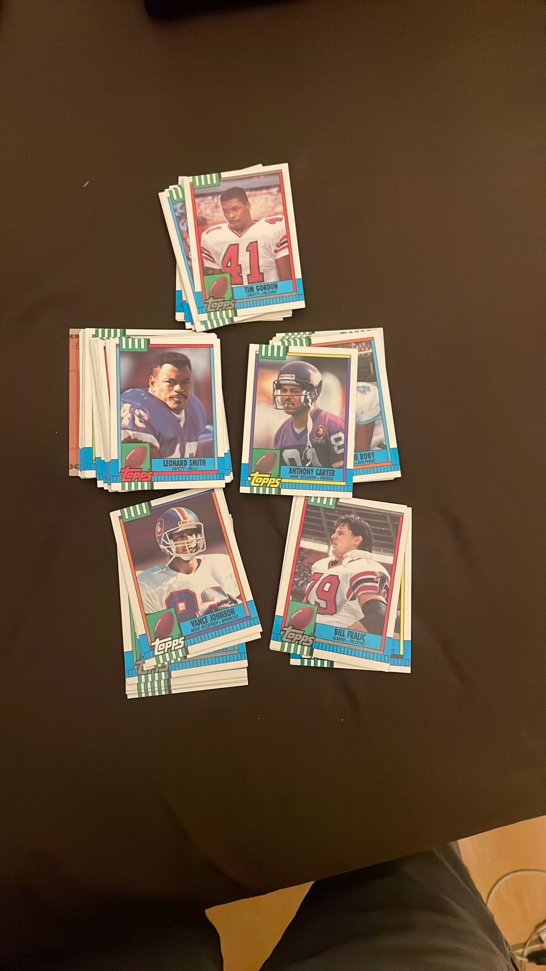 Football Cards Topps 1990