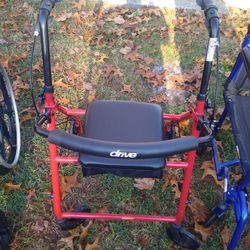 Aluminum Walker Lightweight With Brakes
