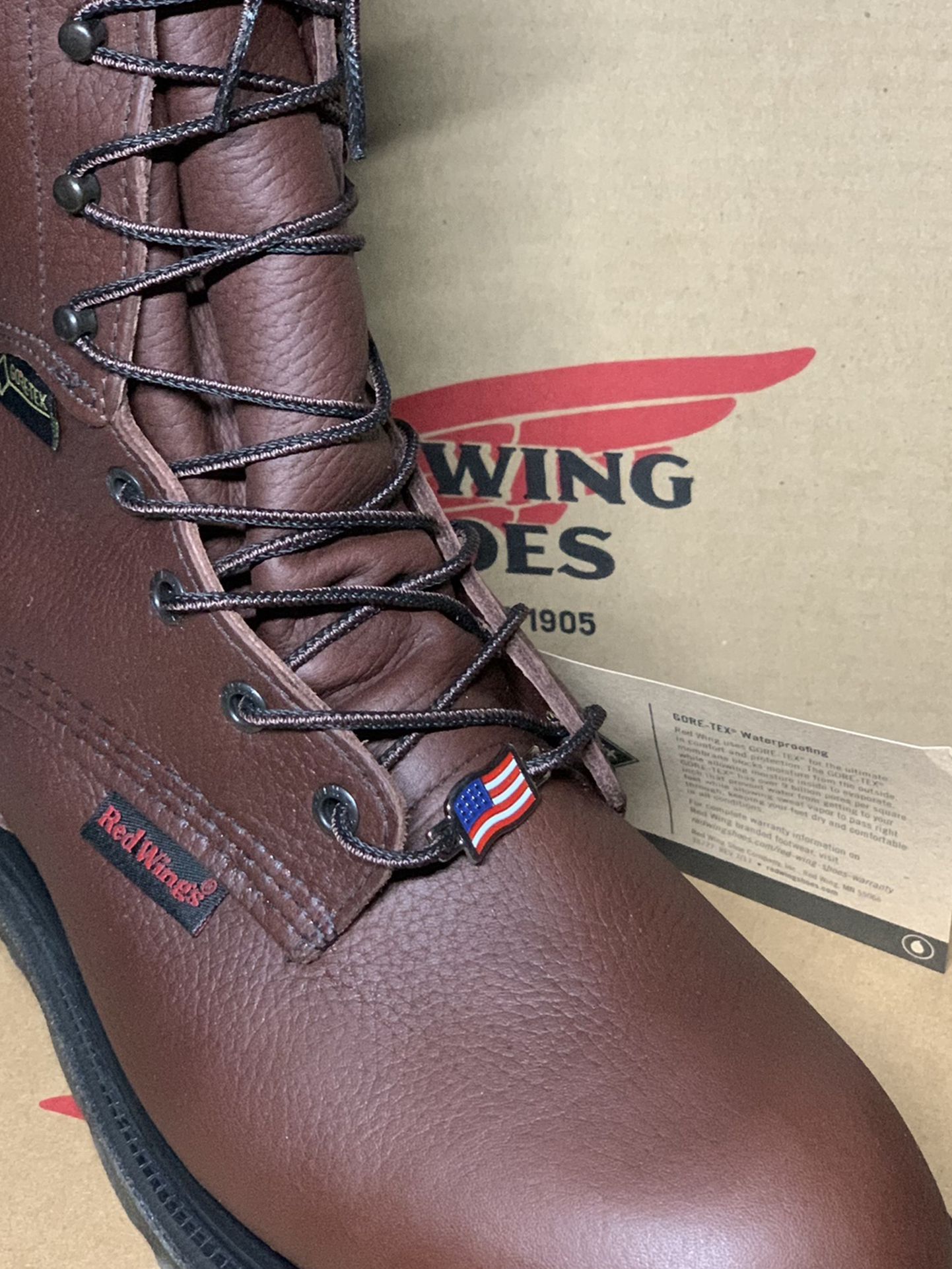 Red Wings //View Cart 0 Work - Style 1412 SUPERSOLE® 2.0 MEN'S 8-INCH INSULATED, WATERPROOF SOFT TOE BOOT