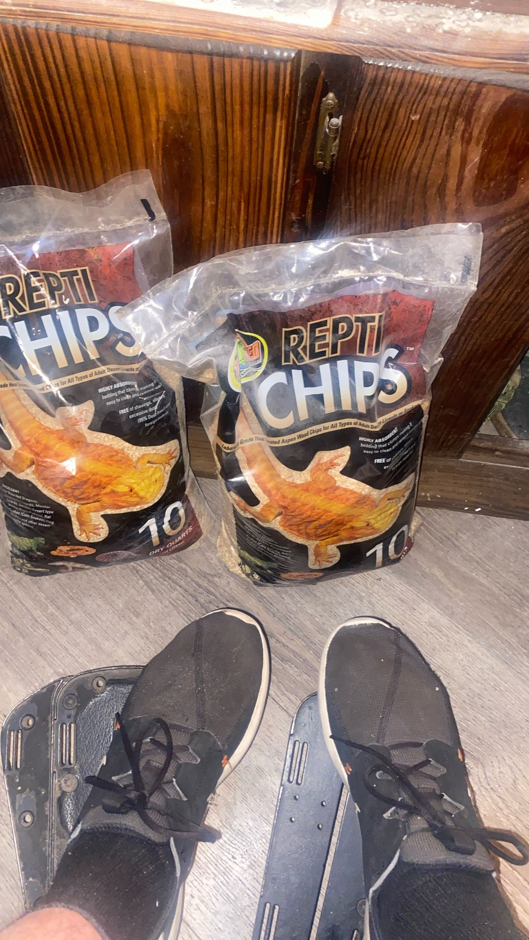 Reptile chips a