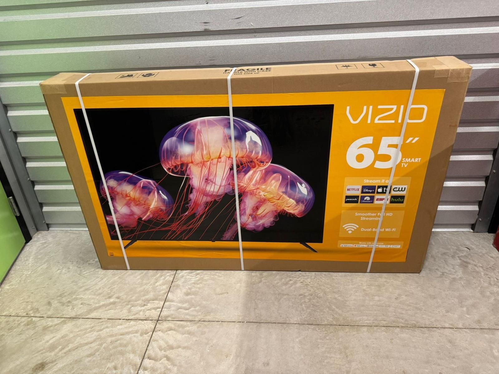 Hd384 65” Vizio smart 4k led Uhd tv floor model