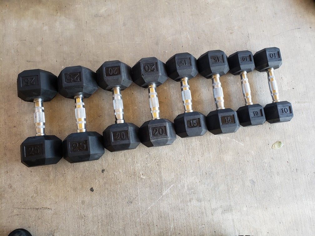 Dumbbells Weights 140lb Total