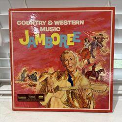 Country & Western Music Jamboree Vinyl Record Set - 3 Record Set