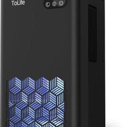 Dehumidifiers for home, 95 OZ Water Tank, 1000 sq.ft Dehumidifier for home Basement Bedroom TOLIfe with Auto Shut Off 7 Colors LED Light