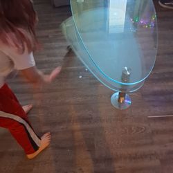 Roll out coffee table