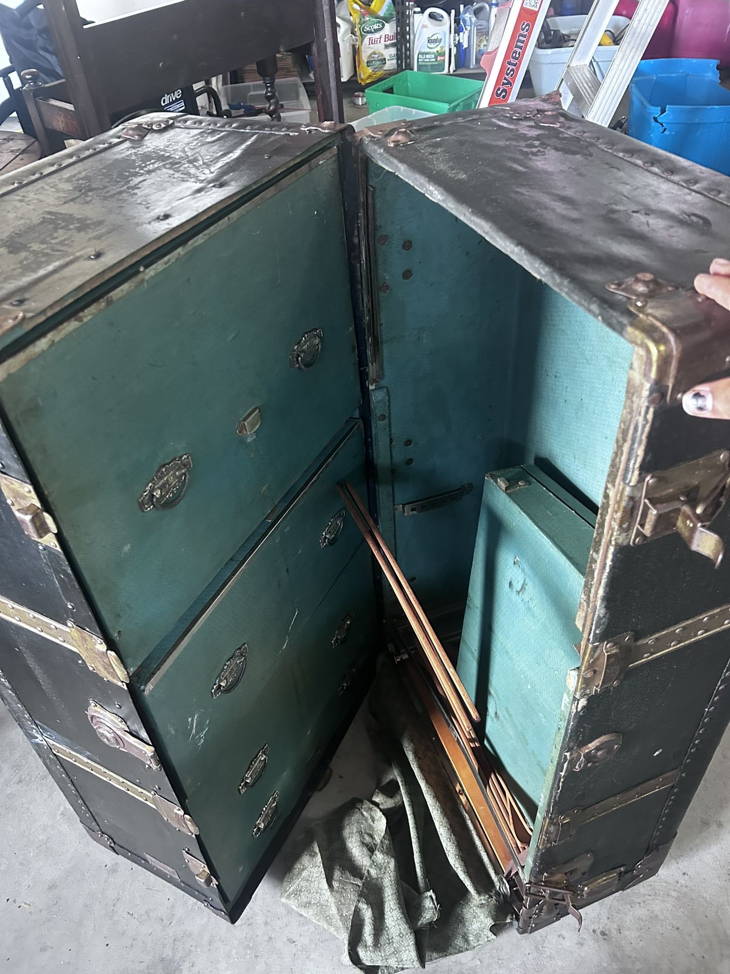 Antique Chest Wardrobe