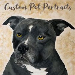 Custom Pet Portraits 16x20 Painting