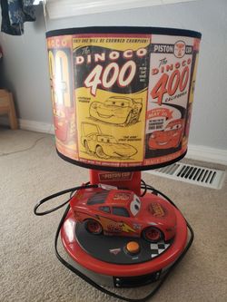 Disney Cars Lamp and Alarm Clock