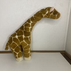 16” Plush Giraffe Stuffed Animal Toy – Soft Long-Neck Safari Animal