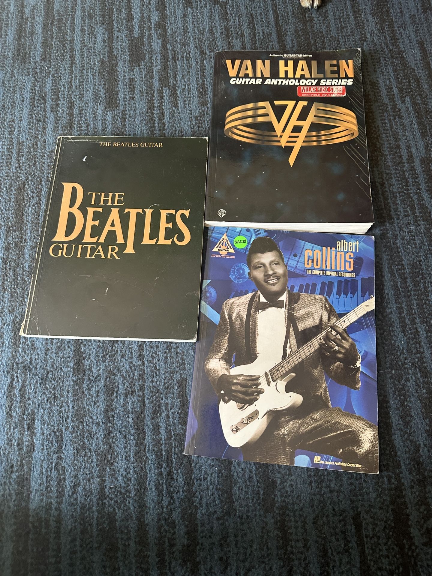 Guitar TAB Book Bundle – Beatles, Van Halen, Albert Collins