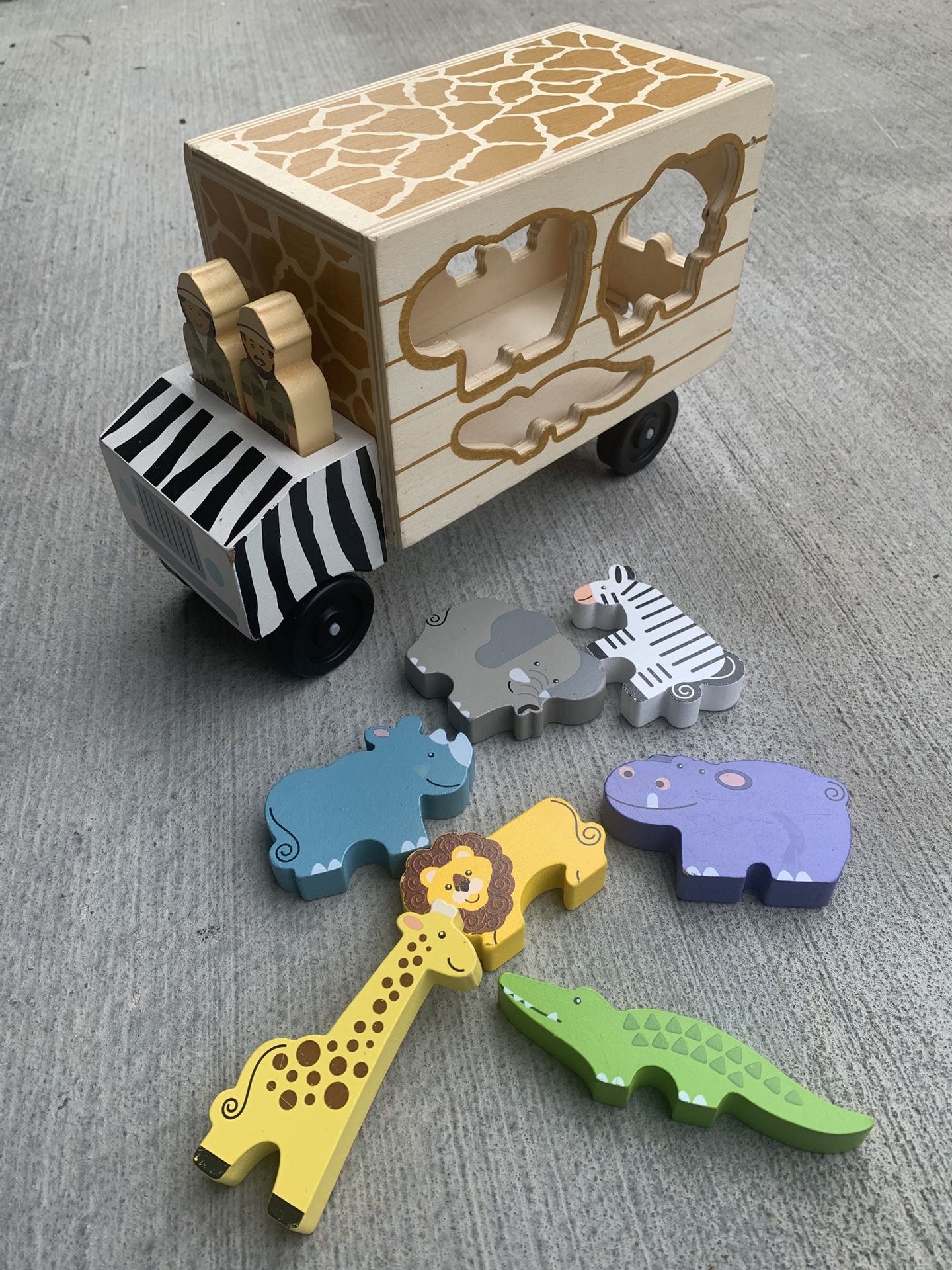Melissa & Doug Kids Toy Safari Truck. $5