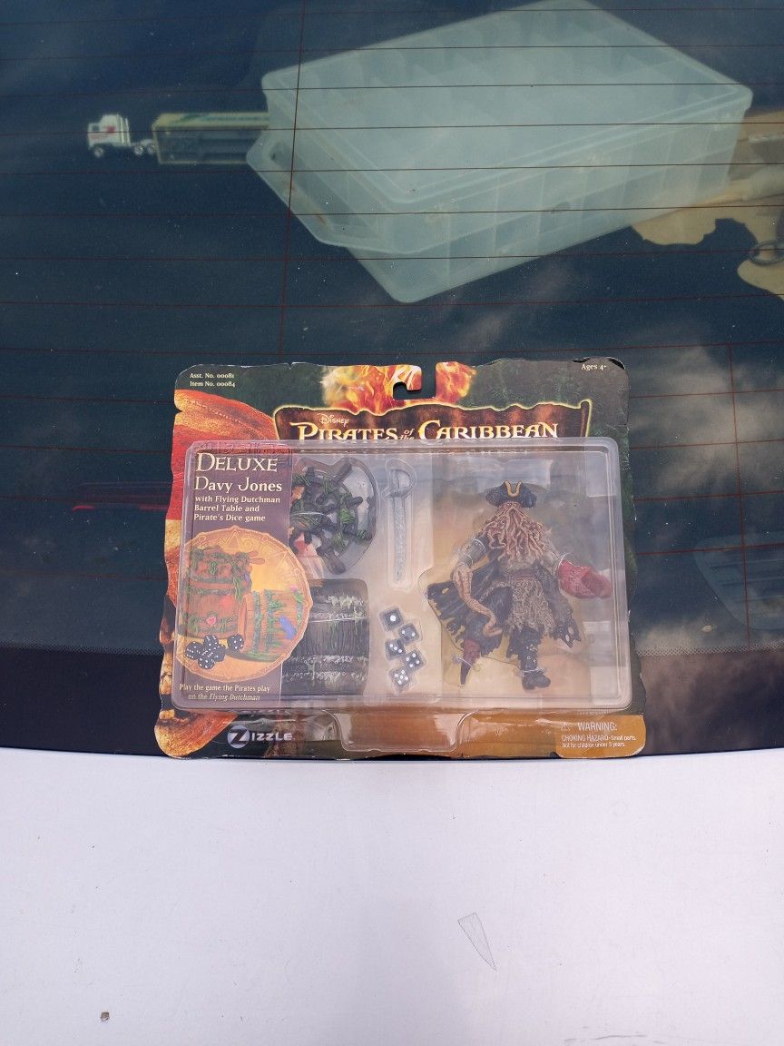 Pirates Of The Caribbean Dead Man's Chest Debug Davy Jones Action Figure