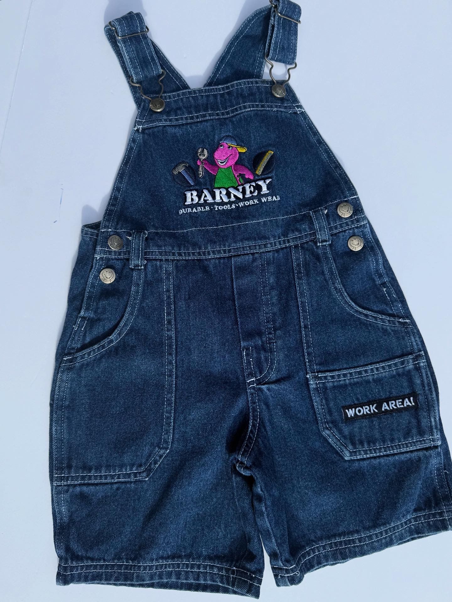 Vintage barney overalls 