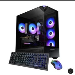 iBUYPOWER Element Gaming PC Desktop - Intel Core i9 14900F, NVIDIA GeForce RTX 5070 12GB, 32GB DDR5 RGB RAM, 1TB NVMe 