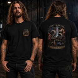 25th Anniversary 9.11 Custom T-Shirts
