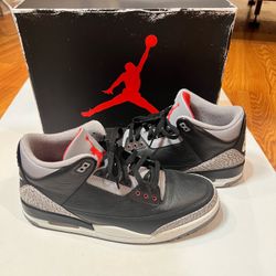 Air Jordan 3 Cement black reimagined