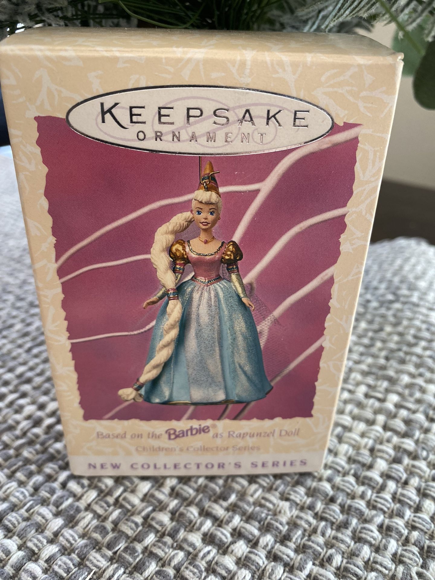Barbie Rapunzel Hallmark Keepsake Christmas Ornament