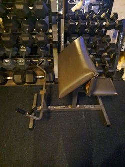 Vintage ParaBody Bodysmith Preacher Curl Bench