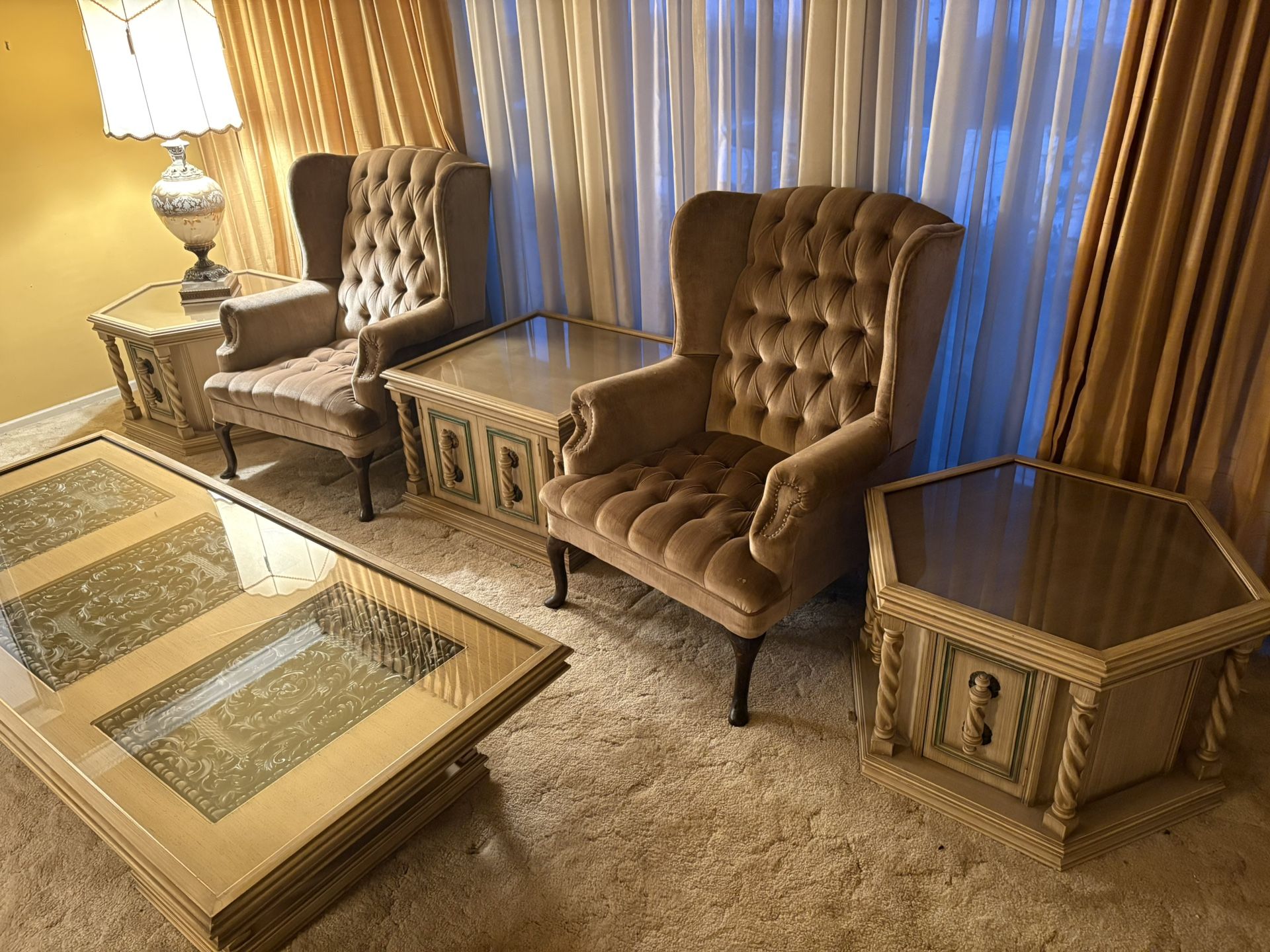 Mid Century Living Room Set