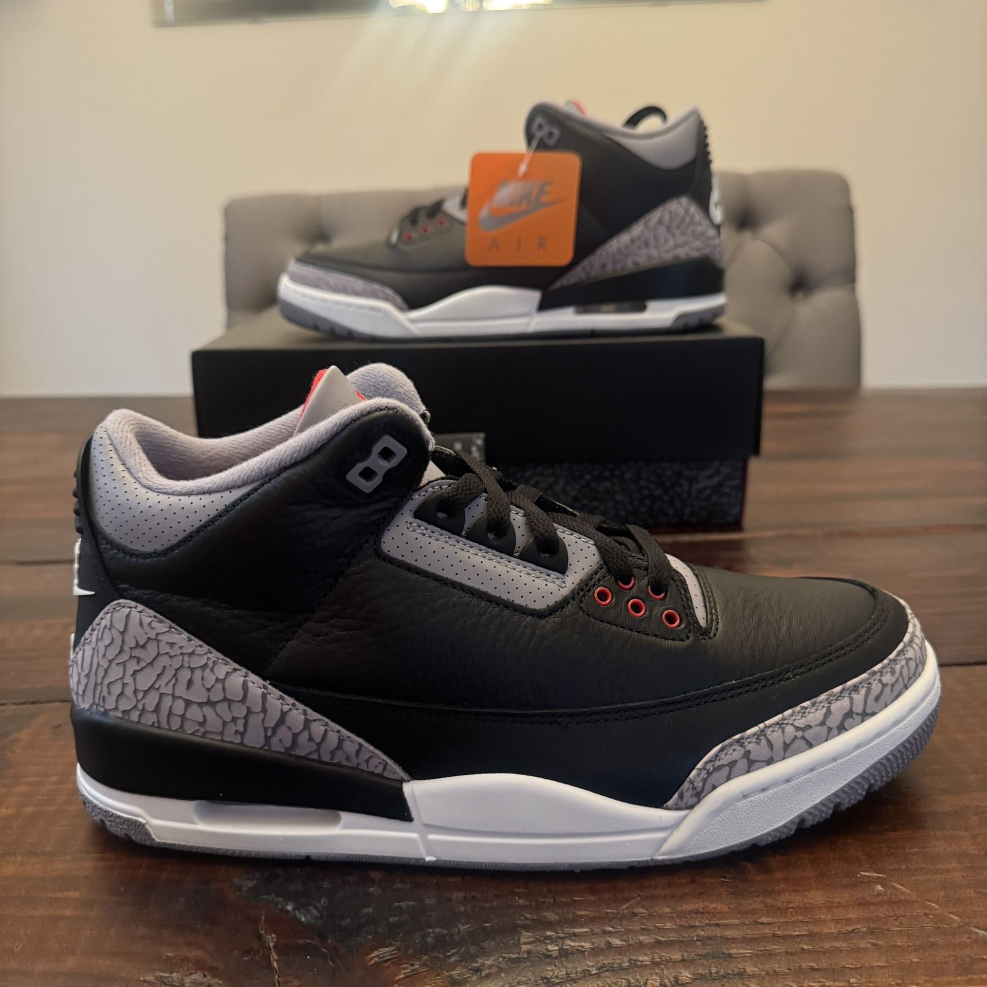Air Jordan 3 Retro OG Black Cement Shoes
