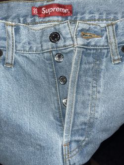 Supreme blue jeans Sz .30