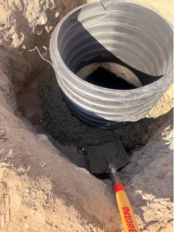 Risers septic tanks