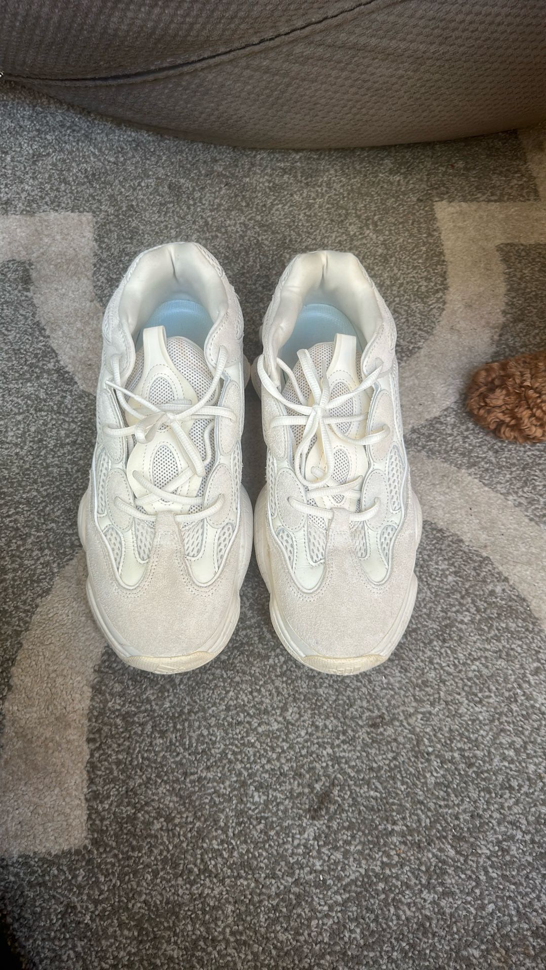 Yeezy Adidas 500 "Blush/Desert Rat" Sneakers