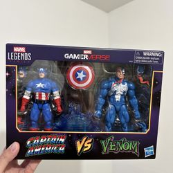 Marvel Legends Gamer Verse Captain America And Venom