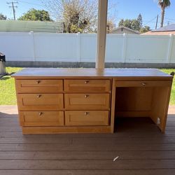 Dresser Custom With Drawers Really Strong Wood 