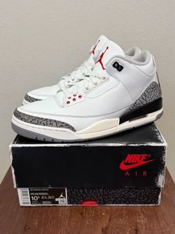 Jordan 3 White Cement Reimagined Size 10.5