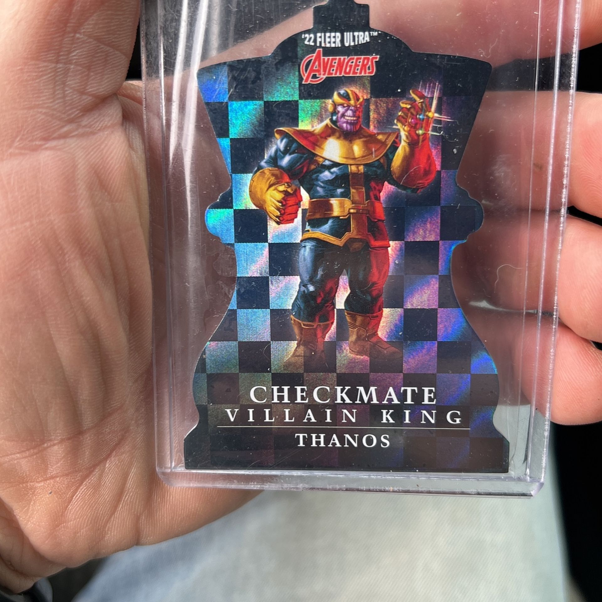 2022 Fleer Ultra Avengers Checkmate Villain King Thanos