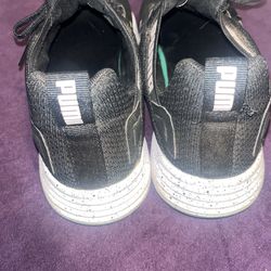 Puma ‘ Soft Foam’ Size 10 Black With Light Pink