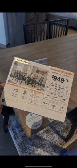 5pc Dining Room Table