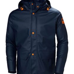 Helly Hansen Men's Classic Navy Gale Rain Jacket