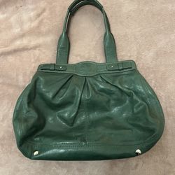 Vintage Emerald Green Coach Purse 