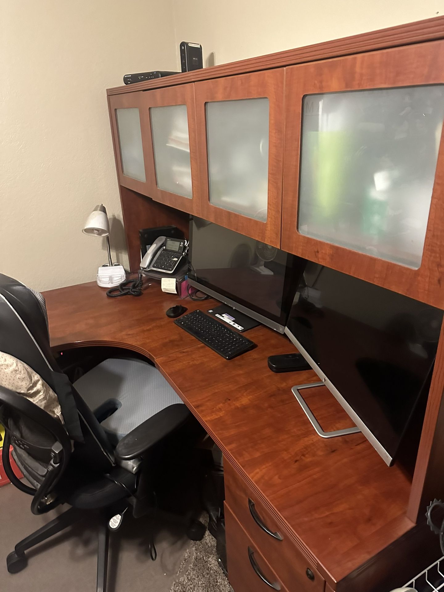 Large L Shape Desk 