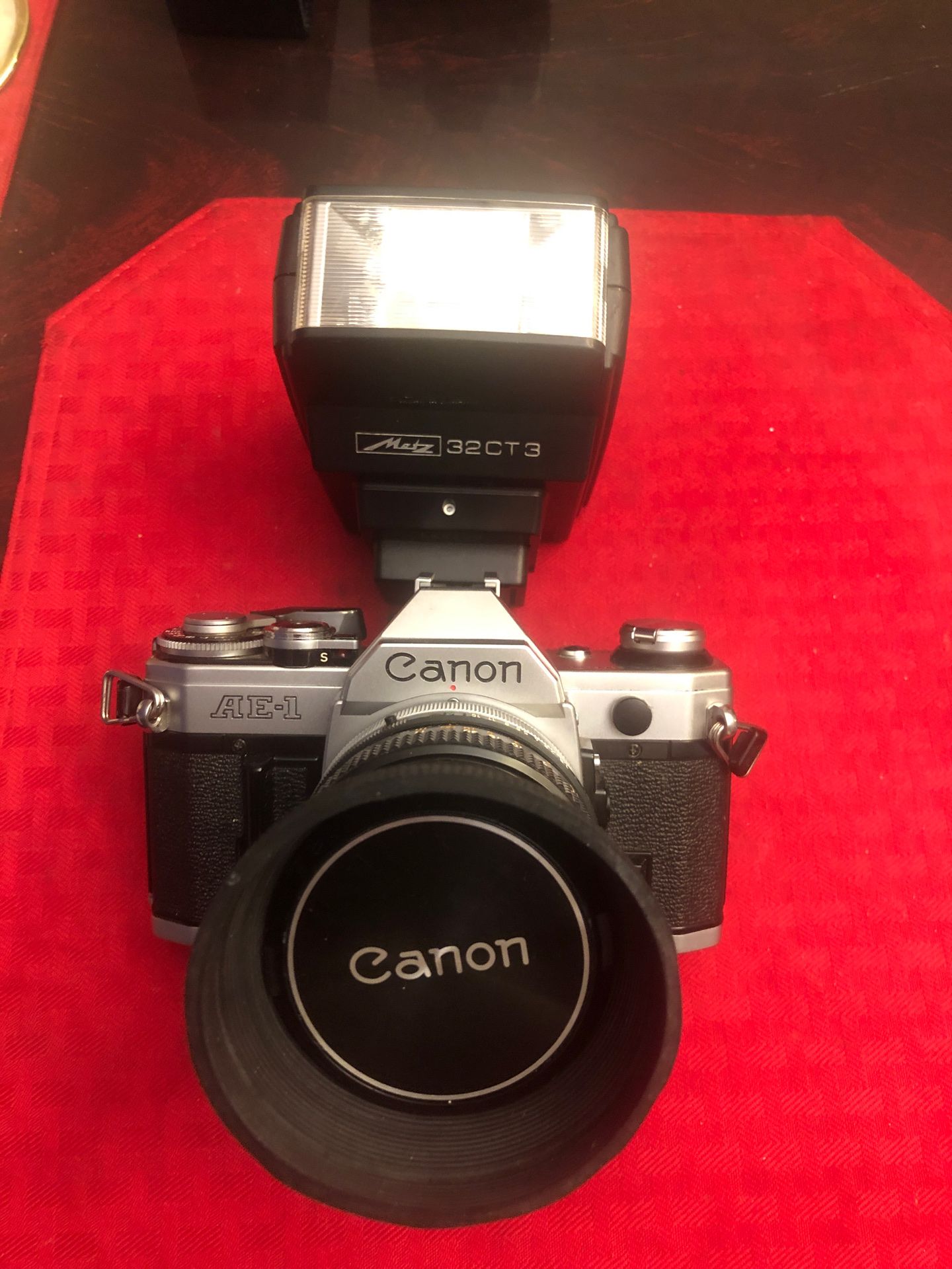 AE-1 Canon with Flash