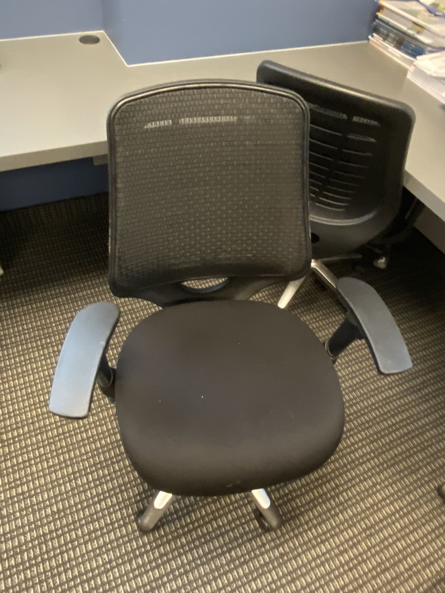 Black office work chair - CHEAP