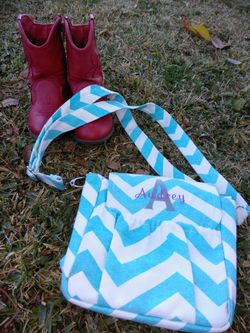 Adorable personalized girls crossbody purse