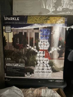 Snowman light up