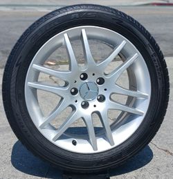 17" MB Mercedes Factory Stock OE Wheels TIRES Setof4 Rines Y