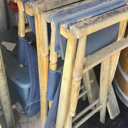 TWO DIRECTORS CHAIRS