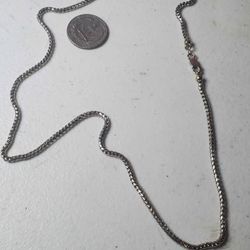 18K White Gold Diamond Cut 25.80g, 24 Inch, Like New