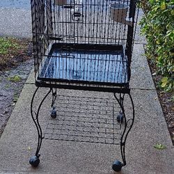 Metal Bird Cage W/ Net