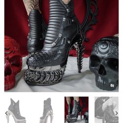 Hades Spine Stiletto Platforms