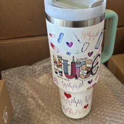 Nurse Tumbler 40oz