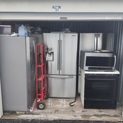 fridges, stoves washer dryers