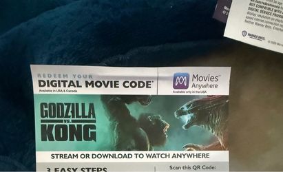 Digital copy of Godzilla v Kong