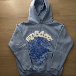 Light Blue Spider Hoodie